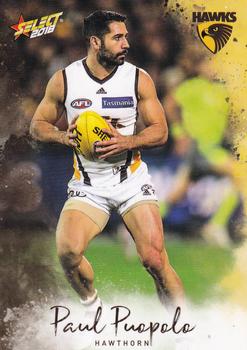 2018 Select Footy Stars #122 Paul Puopolo Front